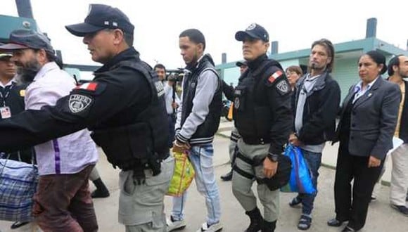 Extranjeros que cometan delitos serán regresados a su país de origen. Foto: Andina