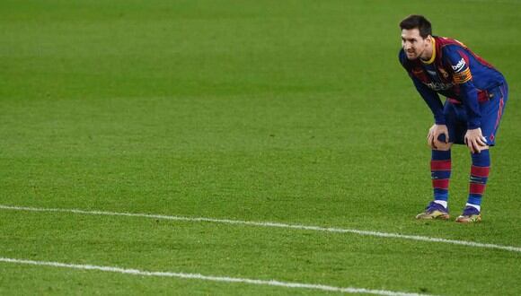 Barcelona publicó el parte médico de Lionel Messi. (Foto: AFP)