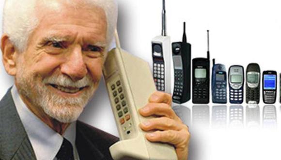 Martin Cooper, el inventor del dispositivo móvil que revolucionó mucho más que las comunicaciones. Una resumida 'línea visual del tiempo'. (Imagen de: Do you know that?)