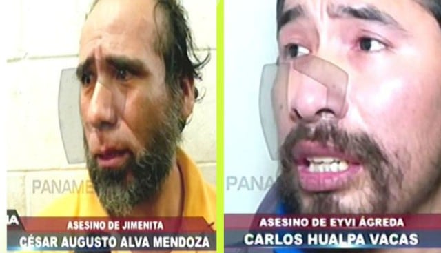 César Augusto Alva Mendoza y Carlos Javier Hualpa Vacas son traslados del penal Ancón I hasta Cochamarca.