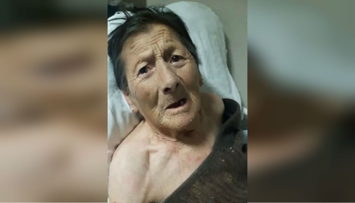 Piden ayuda para abuelita abandonada en hospital de Arequipa