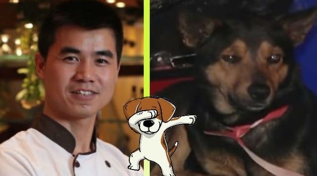 Dueño del Chifa Asia está 'chino' risa porque le devolvieron su amado perro.