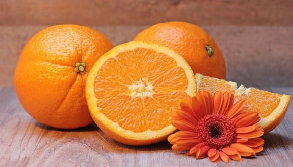 Las naranjas son uno de los cítricos con más vitamina C. (Foto: Pixabay)