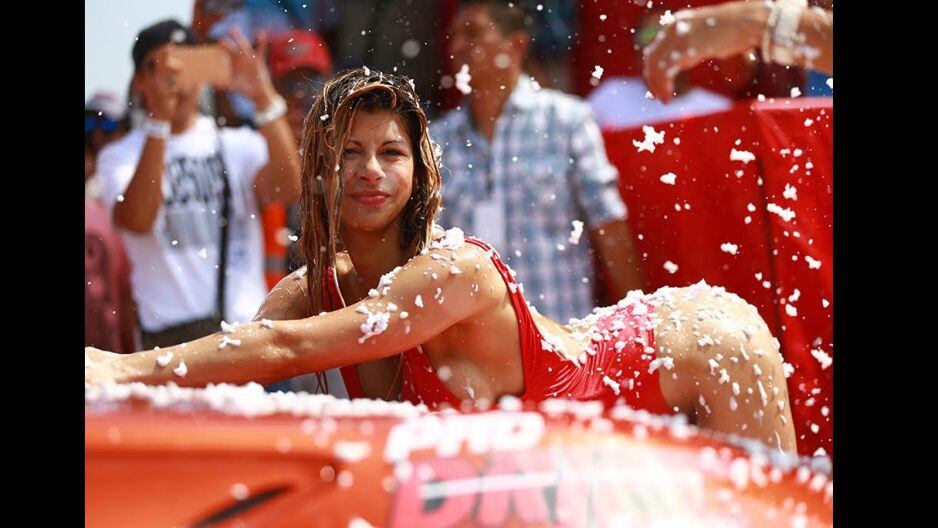 Xoana González, Macarena Gastaldo y otra invitada especial harán un sexy car wash en el Street Drift Toyota 2016. (Foto: Difusión)