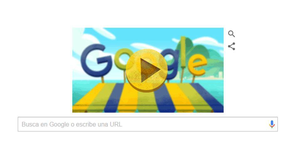 Google celebra con ‘doodle’ el inicio de los Juegos Olímpicos Río 2016.