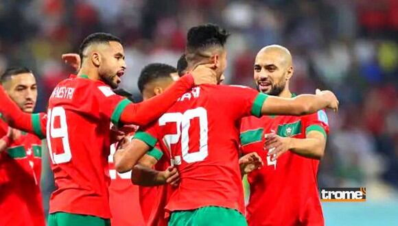 Selección de Marruecos espera volver a festejar ante Perú en amistoso (Foto: Reuters)