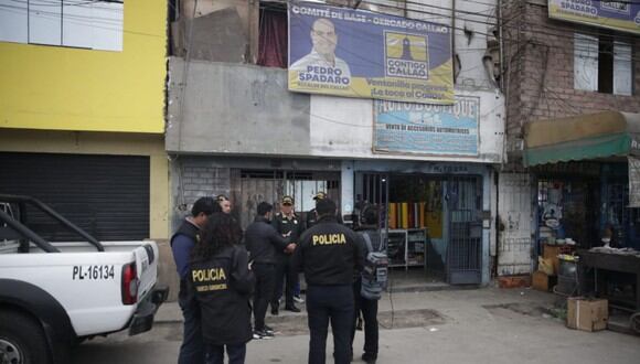 Policía interviene casa del Callao para capturar a presunto sospechoso de matar a 3 barristas de Alianza Lima. (GEC)