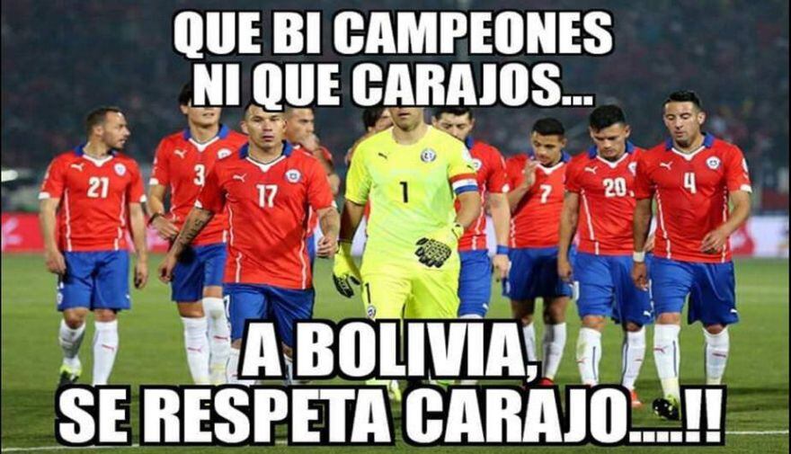 Memes Bolivia vs Chile