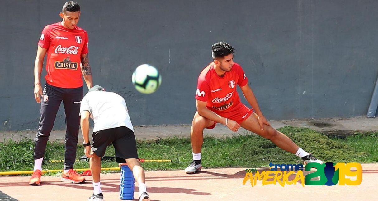 Selección peruana entrenó por primera vez en Salvador de Bahía