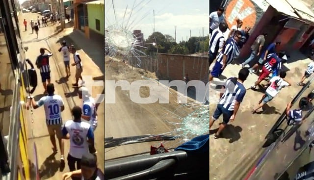 Hinchas de Alianza Lima denuncian que fueron atacados a balazos por barristas de la U. Foto: Trome Regiones