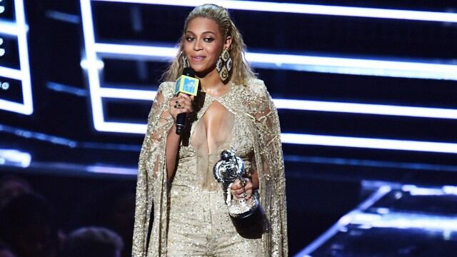 Beyoncé ganó el premio al mejor vídeo del año en los MTV VMA 2016. Foto: Agencias