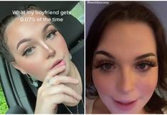 Mujer en TikTok reveló cómo luce sin maquillaje y su aspecto sorprende a usuarios
