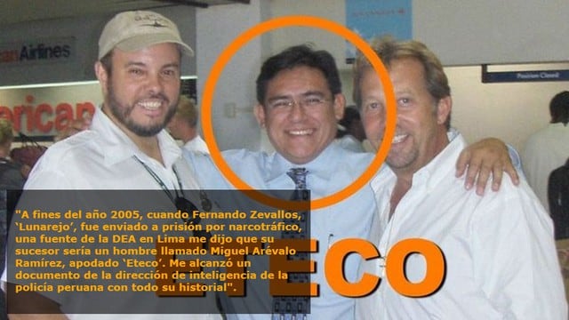 Miguel Arévalo Ramírez, ‘Eteco’, sindicado por la DEA como sucesor de Fernando Zevallos, ‘Lunarejo’.