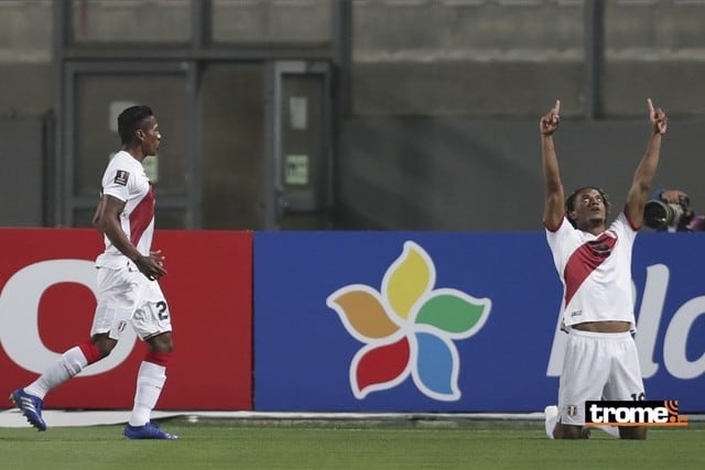 André Carrillo marcó el primer gol del Perú Brasil. (Agencias)
