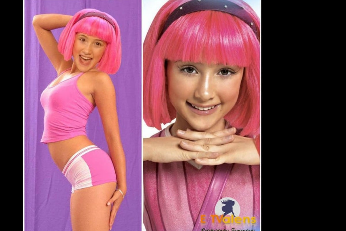 stephanie de lazytown en la vida real