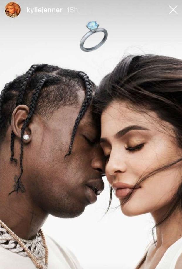 Kylie Jenner and Travis Scott plan family vacations after reports of infidelity (Photo: Instagram Stories)
