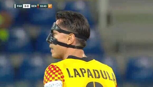Gianluca Lapadula fue suplente e ingresó a los 78 minutos en partido ante Parma. (Captura: Sky Sport)