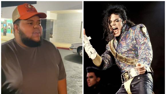 Michael Jackson fue imitado por un joven y este se hizo viral. (Foto: @brandonconway11 / TikTok)