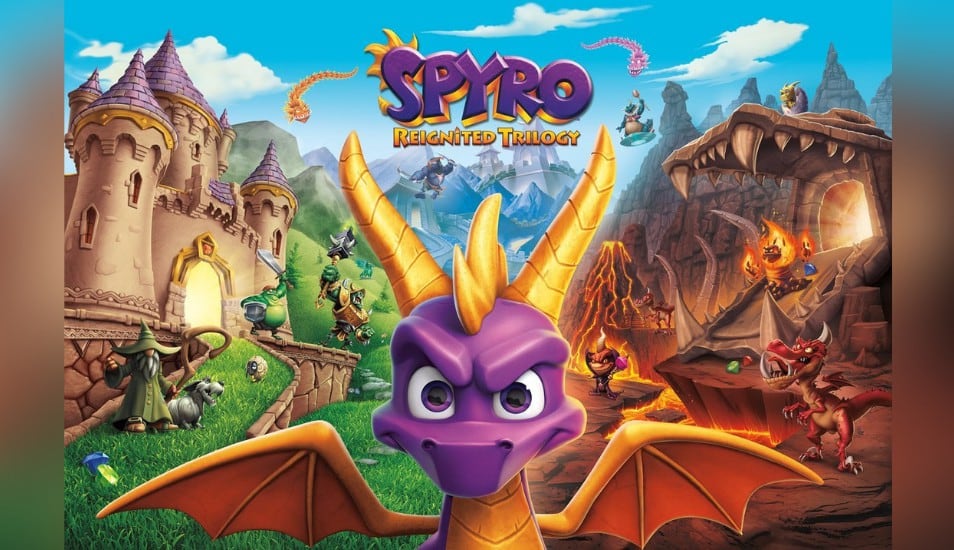 Spyro Reignited Trilogy, un regreso de alto vuelo del pequeño dragón de los videojuegos. (Crédito: PlayStation)