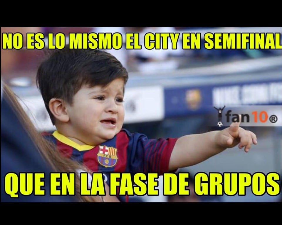 Memes del Barcelona vs. Manchester City por la fecha 4 de la Champions League. (Fotos: memedeportes.com/memegoal/Fan10)