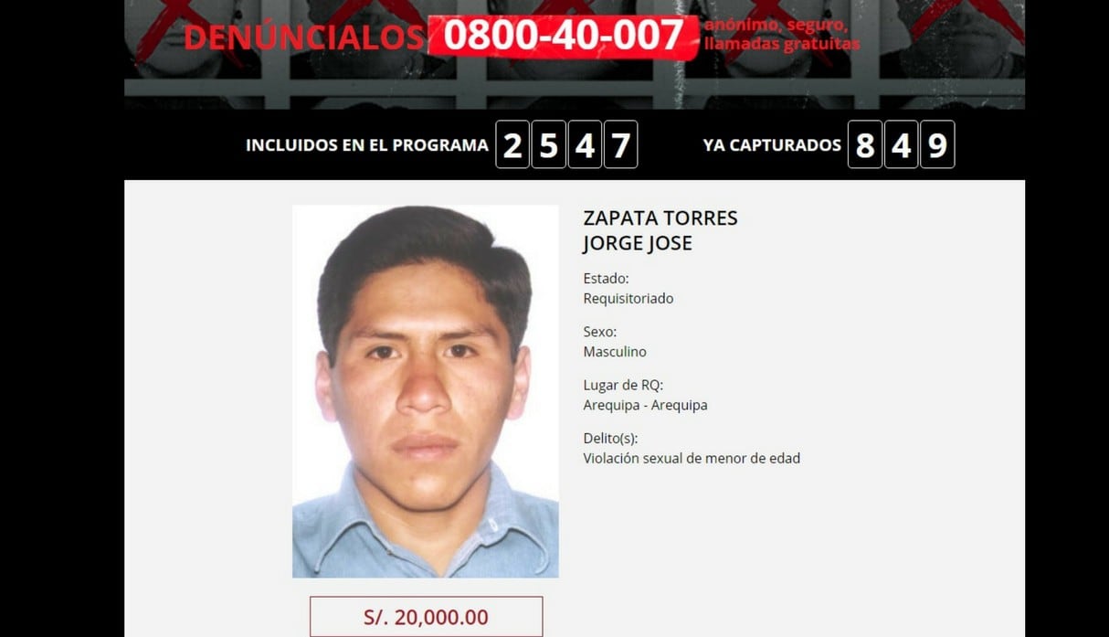 Fue capturado en Arequipa, por haber violado a su sobrina de 13 años. (Fotos: Iletrados Noticias)