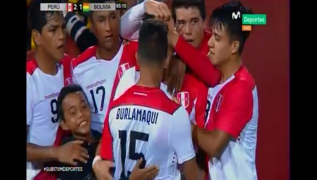 La mamá de Yuriel Celi y su hermano corrieron a celebrar con él el gol que anotó en el Perú vs. Bolivia por el Sudamericano Sub-17-
