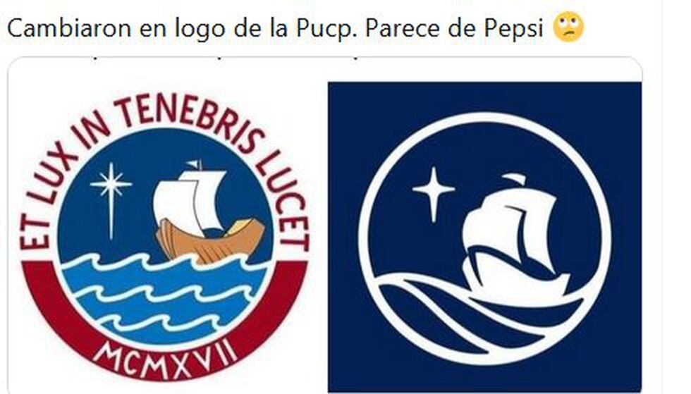 Memes del nuevo logo de la PUCP
