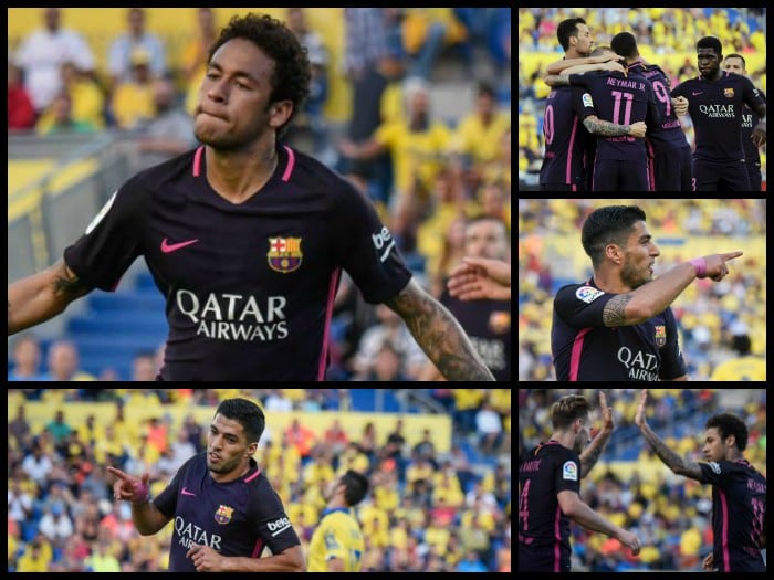 Barcelona vs. Las Palmas: Neymar brilló y sostiene la ilusión por el título de la Liga