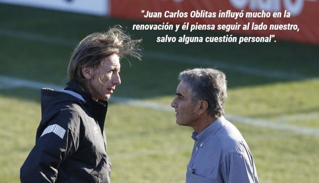 La influencia de Juan Carlos Oblitas en la decisión de Gareca (Foto: USI).
