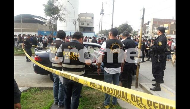 Balacera en Los Olivos dejó dos muertos, dos de las víctimas serían presuntos delincuentes. (Fotos: Trome)