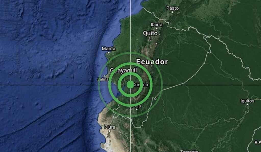 Ecuador: Potente sismo de 5.6 se sintió en Guayas