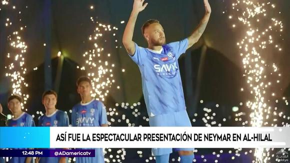 Watch Neymar Jr's incredible official presentation at Al Hillal