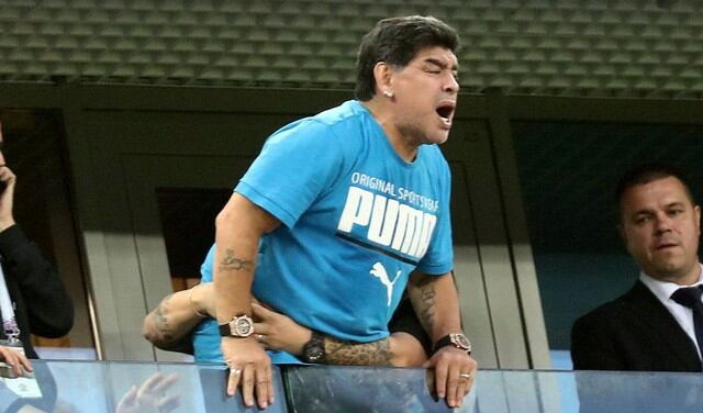 Diego Maradona recibía este cuantioso pago de la FIFA por asistir a partidos de Rusia 2018