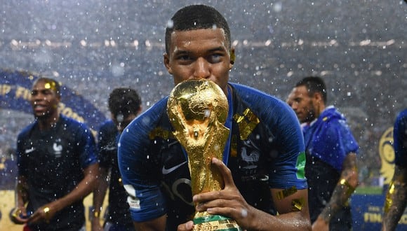Mbappé tiene 22 años y ya ganó la Copa del Mundo en Rusia 2018 siendo una de las figuras de Francia. (Foto: AFP)