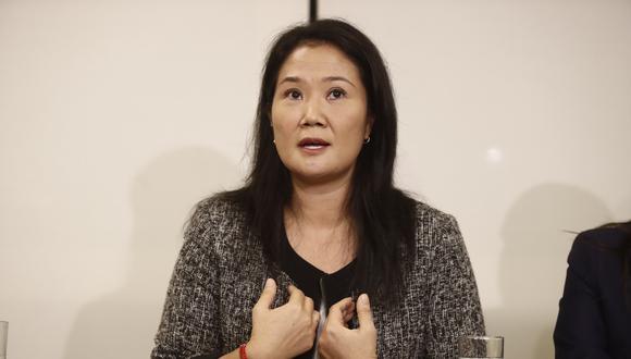 Keiko Fujimori se habría reunido con el exjefe de la ONPE. (Foto: GEC)