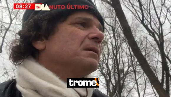 Reportero chileno Jorge Said fue amenazado por militares ucranianos mientras hacía un enlace en vivo en Canal 13.