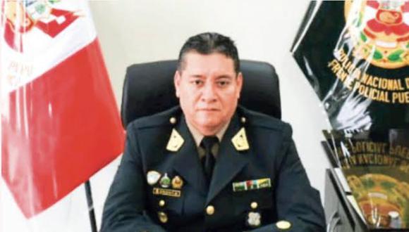 El general Jorge Luis Angulo Tejada. (PNP)