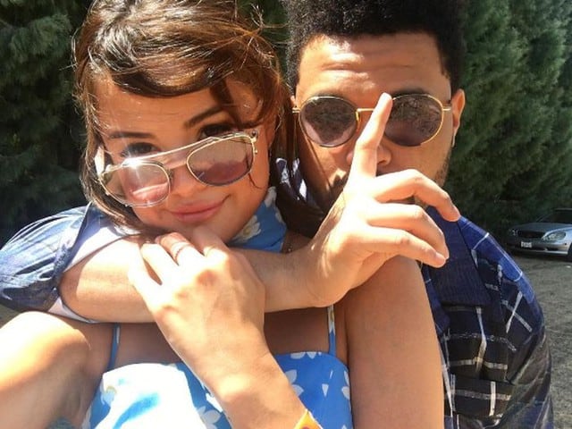Selena Gomez y The Weeknd. Foto: Instagram