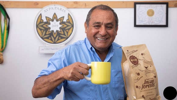 Félix Marín, asegura que todos los días se toma 4 tazas de café y a sus 65 años está muy bien de salud. (Foto: GEC / José Rojas)