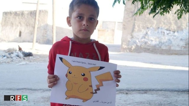 Artistas de Siria usan Pokémon Go para denunciar los horrores de la guerra en su país. (RSF)