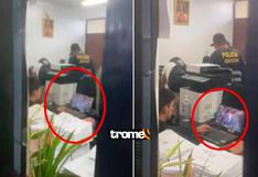 Policía en comisaría San Andrés causa indignación por jugar Dota en medio de la “Toma de Lima”