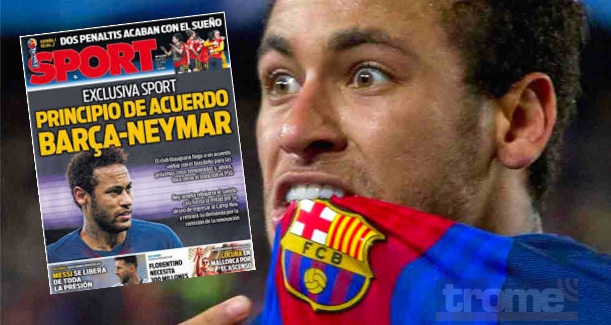 Neymar aceptó tremenda reducción de su sueldo para volver a Jugar con Lionel Messi