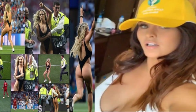 Kinsey Wolanski casi logra su cometido en la final de la Copa América 2019, pero fue detenida por las autoridades brasileñas. (Fotos: Instagram)