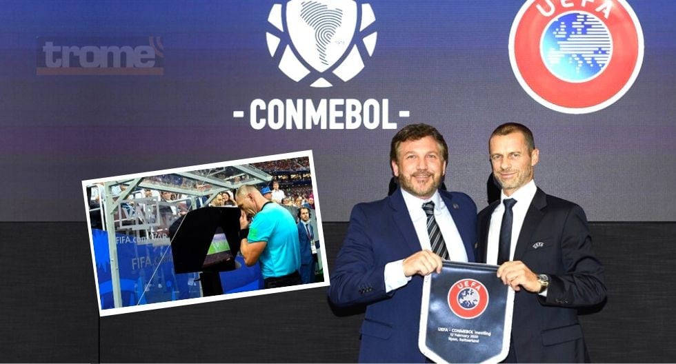 Conmebol y UEFA firman acuerdo para compartir árbitros