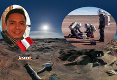 ¡Peruano en misión a Marte! Joven ingeniero vivirá experiencia de vida y subsistencia en el ‘planeta rojo’ | VIDEO