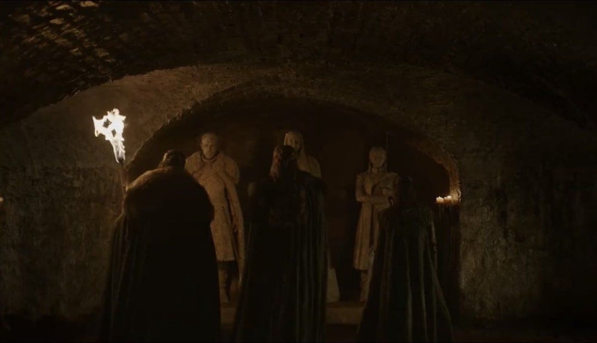 'Criptas de Winterfell' se titula el enigmático adelanto con el que confirmaron la fecha de estreno de la temporada final de Game of Thrones. (Fotos: Game of Thrones en Facebook)