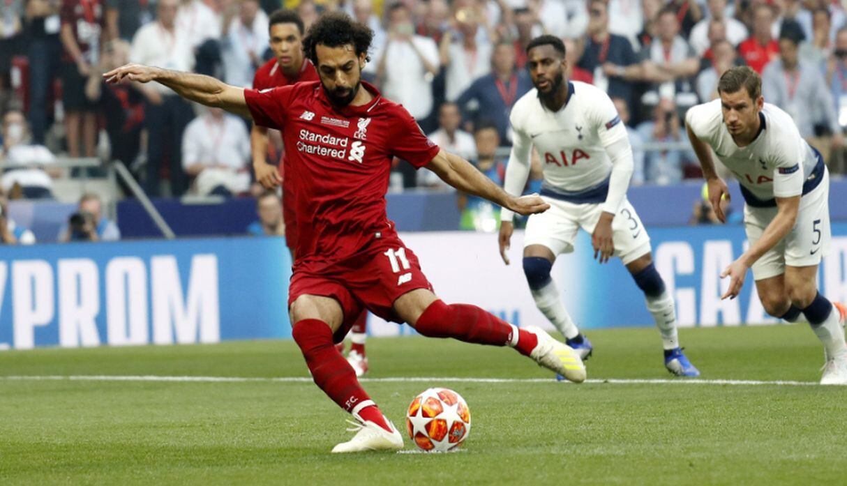 Mohamed Salah y su GOL al ¡MINUTO 2 del Liverpool vs Tottenham por final de Champions League! (Fotos: Agencias)