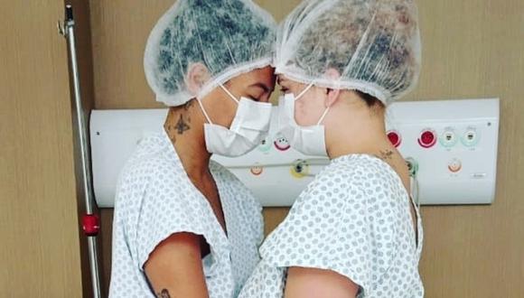 Talita Cunha le donó su riñón a su prima Raffaela Santana diagnosticada con una grave enfermedad. (Foto: Instagram)