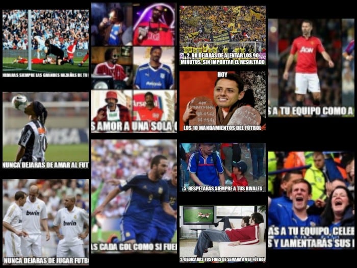 Memes: 'Los 10 mandamientos del fútbol', según las ocurrencias de las redes sociales