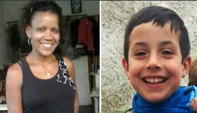 Intentaron agredir a Ana Julia Quezada, principal sospechosa del asesinato del niño Gabriel. (Fotos y Capturas: Agencias/YouTube)
